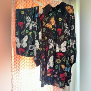 DRESSED IN LALA SATIN PLAY SUIT